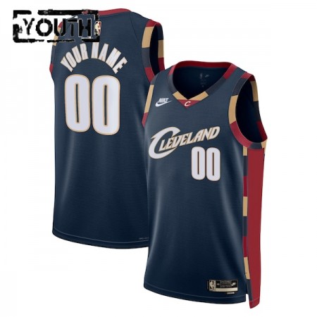 NBA Børn Trøje Cleveland Cavaliers Custom 2025-26 Nike Classic Edition Navy Swingman NBA Børn Trøje Cleveland Cavaliers Custom 2025-26 Nike Classic Edition Navy Swingman